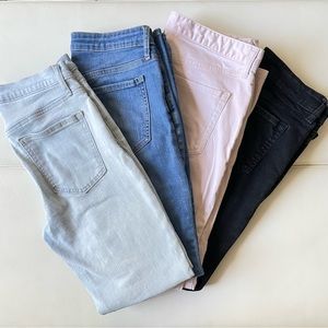GAP Skinny Jeans Pack of 4 Size 28